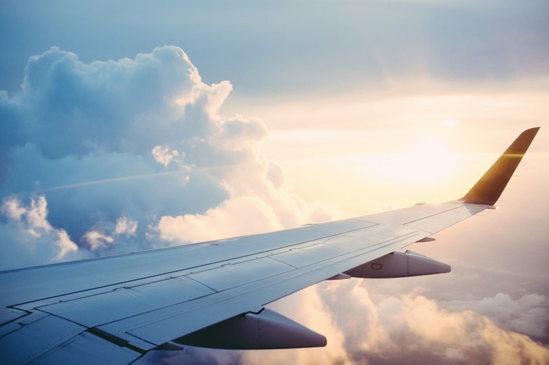 Supersonic over clouds